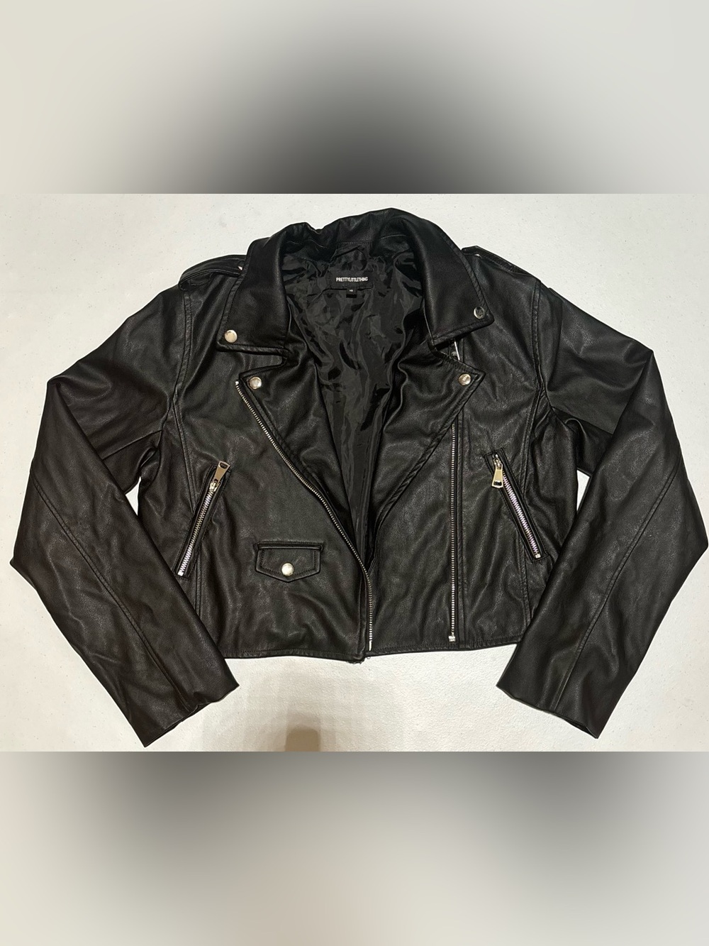 PRETTYLITTLETHING Faux Leather Jacket